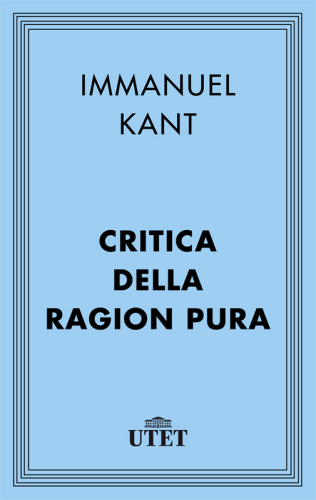 Critica della ragion pura