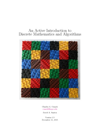 An Active Introduction to Discrete Mathematics and Algorithms [lecture notes]