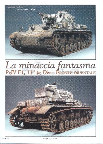 Tamiya 1-35 Panzer IV F1 from 11 Pz Div, East Front