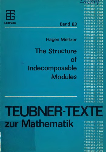 The structure of indecomposable modules