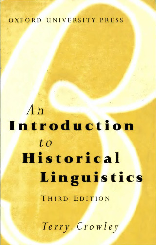 An Introduction to Historical Linguistics