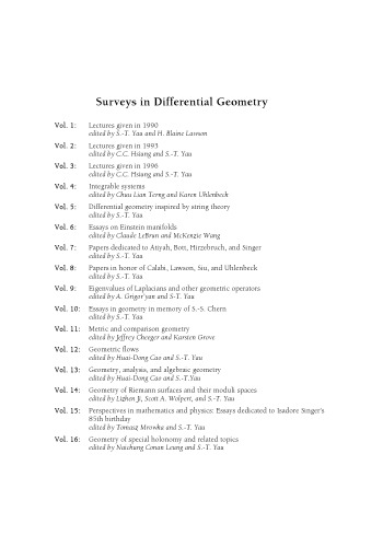 Surveys in differential geometry, Vol.16, Geometry of special holonomy and related topics