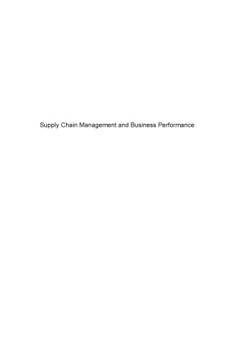 Supply chain management and business performance : the VASC model