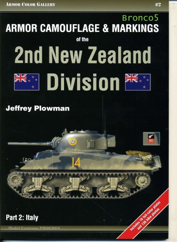 Armor ColorGallery 02: Armor Camouflage & Markings of the 2Nd New Zealand Division (Part 2 - Italy)