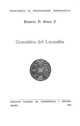 Gramática del Lacandon