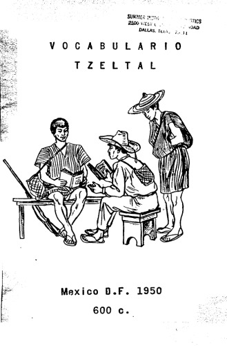 Vocabulario tzeltal