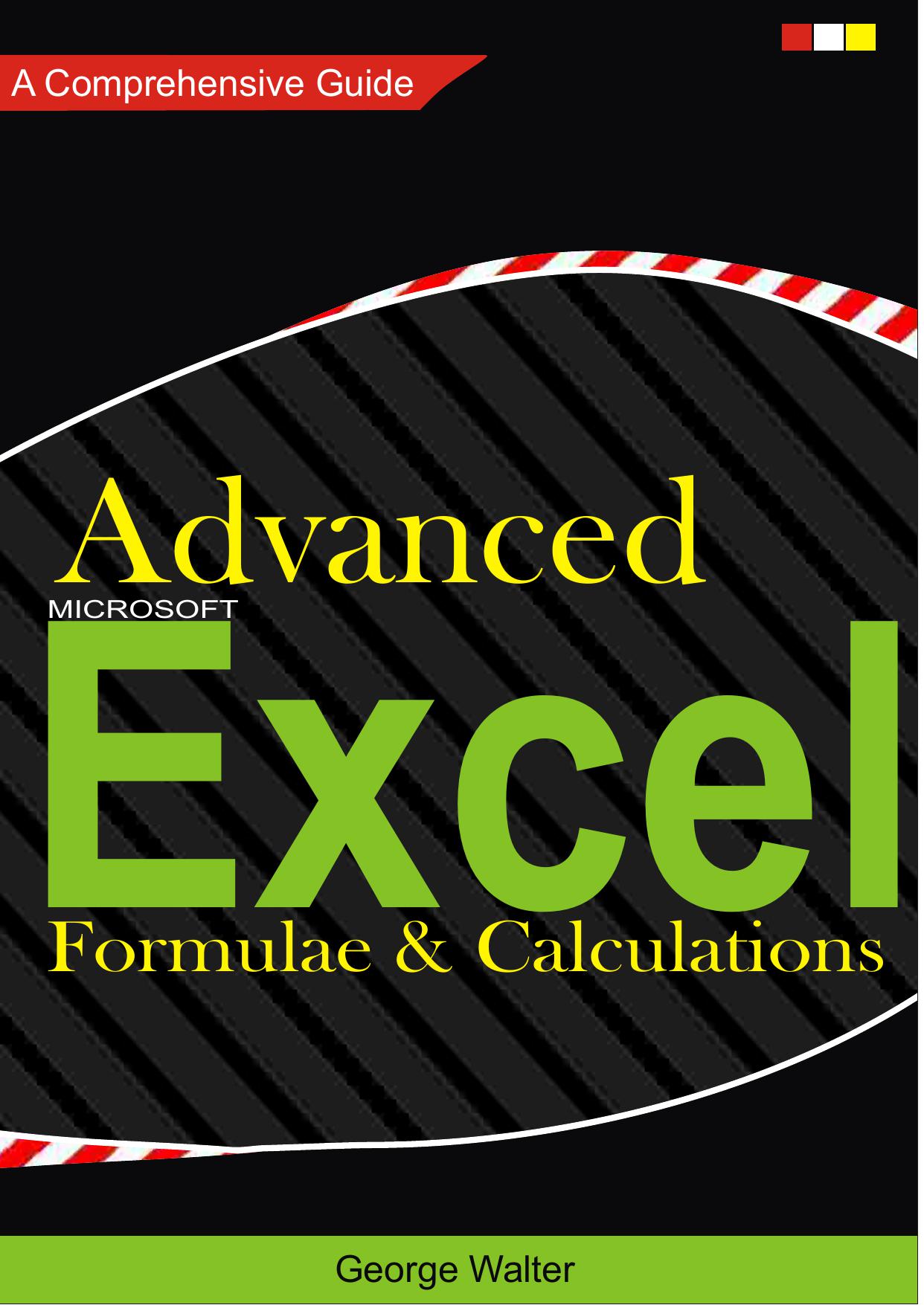 Advanced.Excel. Formulae & Calculations