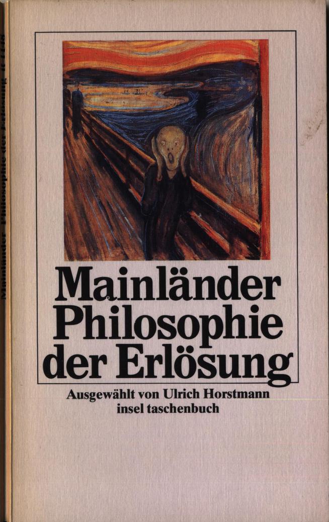 Die Philosophie der Erlösung