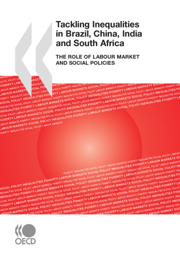 Tackling inequalities in Brazil, China, India and South Africa : the role of labour market and social policies.