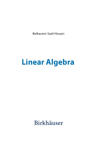 Linear Algebra