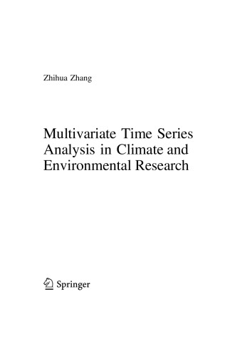 Multivariate Time Series Analysis in Climate and Environmental Research