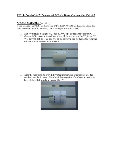 Amateur Rocket Motor Construction: A Complete Guide To The Construction Of Homemade Solid Fuel Rocket Motors
