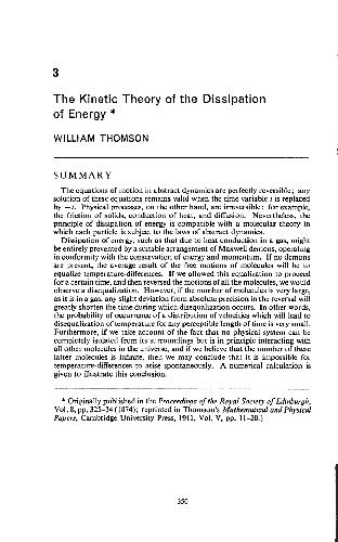 Kinetic Theory (Papers)