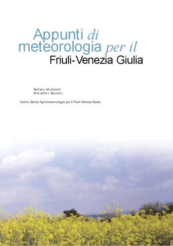 Appunti di meteorologia per il Friuli-Venezia Giulia