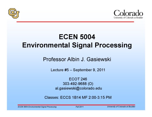 A J Gasiewski statistical signal processing notes5