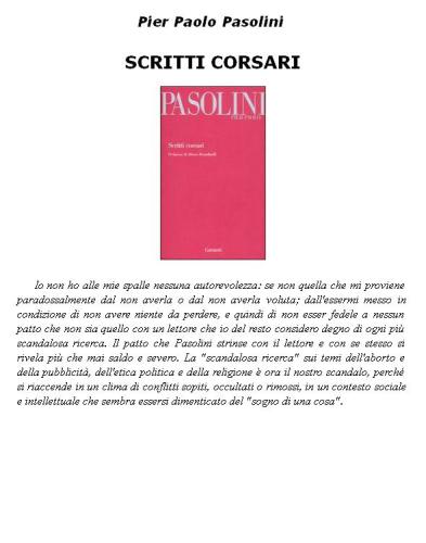 Scritti corsari