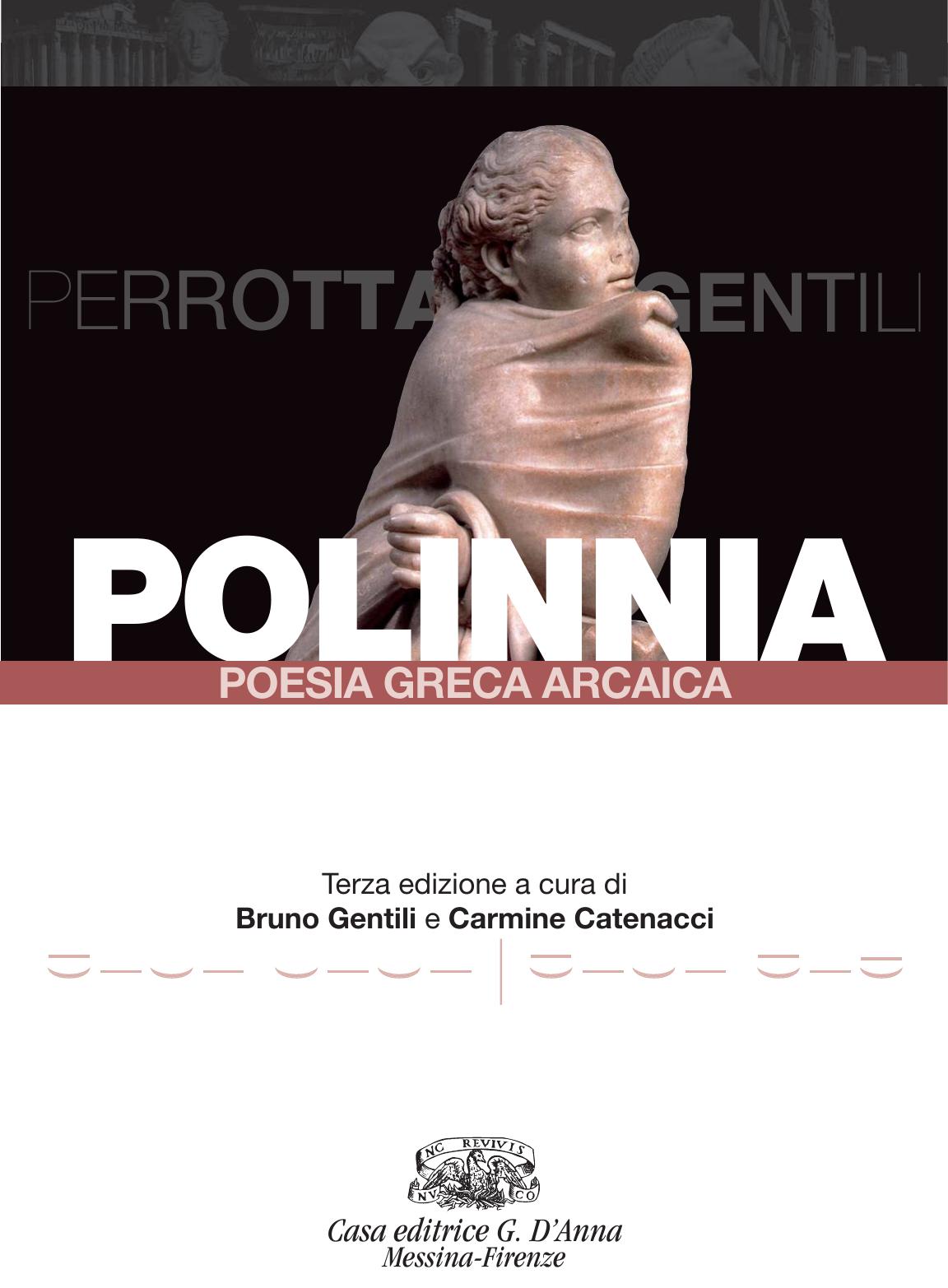 Polinnia. Poesia greca arcaica