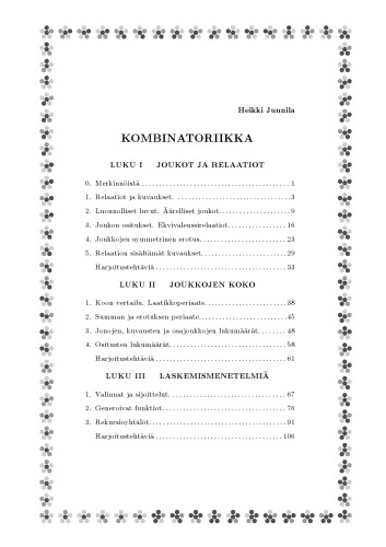 Kombinatoriikka