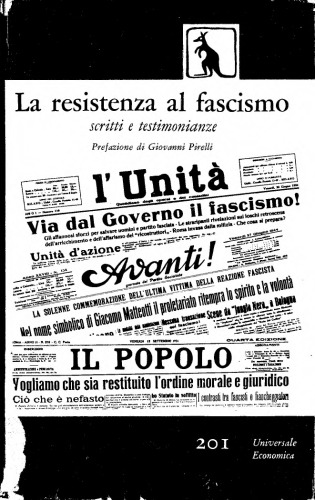 La resistenza al fascismo