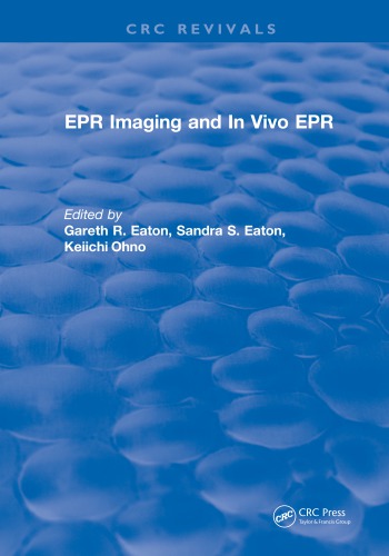 EPR imaging and in vivo EPR