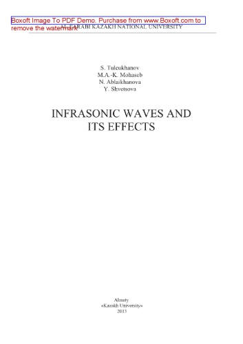 Infrasonic waves and its effects