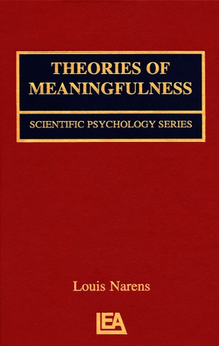 Theories of Meaningfulness