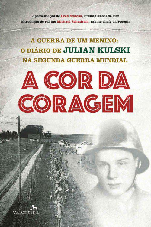 A cor da coragem: a guerra de um menino: o diário de Julian Kulski na Segunda Guerra Mundial