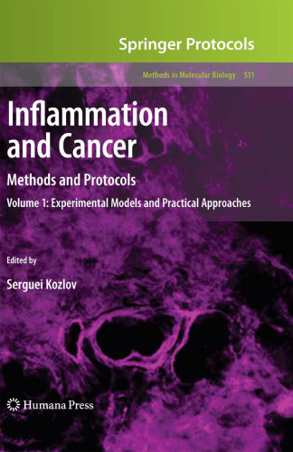 Inflammation and Cancer: Methods and Protocols: Volume 1: Experimental Models and Practical Approaches