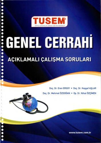 Tusem Genel Cerrahi Açıklamalı Çalışma Soruları