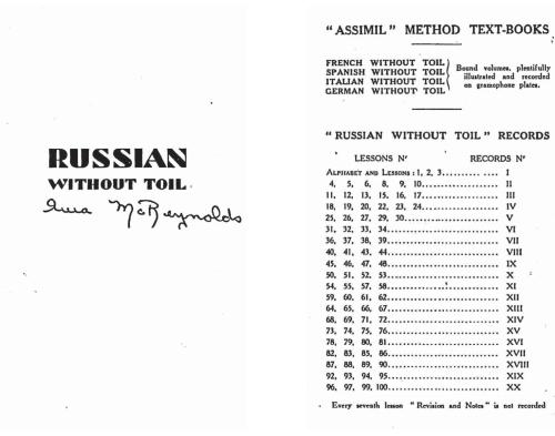 Assimil - Russian without toil [book + audio]