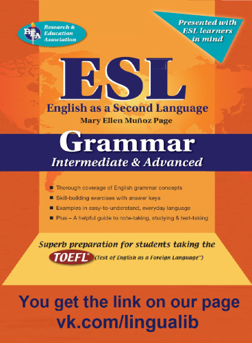 ESL Intermediate/Advanced Grammar