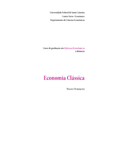 Economia clássica