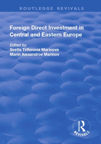 Foreign direct investment in Central and Eastern Europe