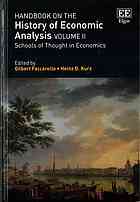 Handbook on the History of Economic Analysis, Volume II: Schools of Thought in Economics