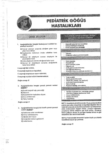 Pediatri Soruları Kitabı