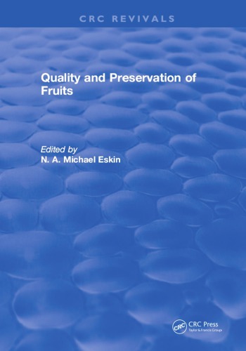 Quality and preservation of fruits