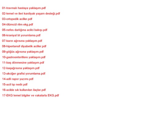 Kayseri Acil Günleri