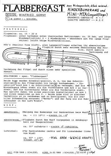 Flabbergast  Boomerang Bumerang Bauplan Plan Plans