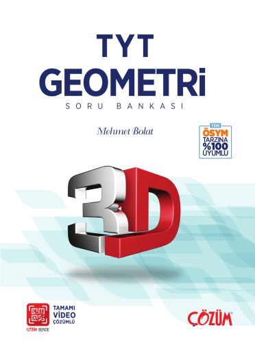 Çözüm 3D TYT Geometri Soru Bankası 2018-19