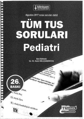 Tüm Tus Soruları Pediatri Soruları