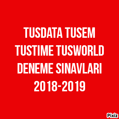 Tus Deneme Sınavları