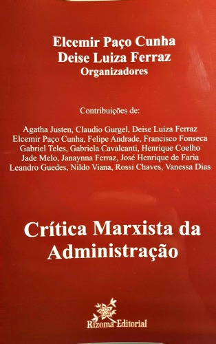 Critica Marxista da Administracao