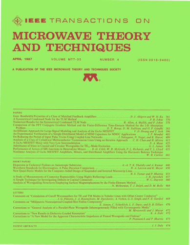IEEE MTT-V035-I04 (1987-04)