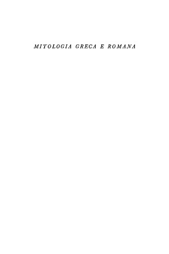 Mitologia greca e romana