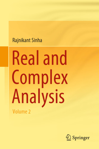 Real and Complex Analysis: Volume 2