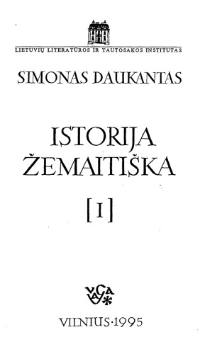 Istorija žemaitiška