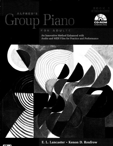 Alfred’s Group Piano for Adults Student Book 1 (Second Edition)