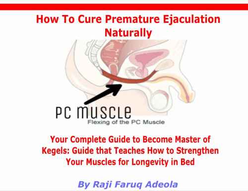 HOW TO CURE PREMATURE EJACULATION NATURALLY