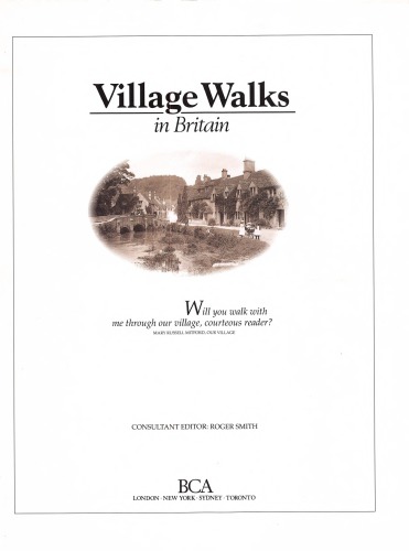 Village walks in Britain