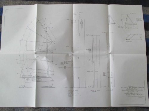 Selway Fisher Micro 8 Boat Yacht Sailboat Plan Plans C